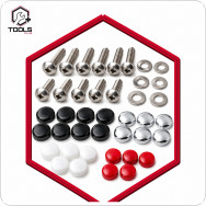 NUMBER PLATE SCREWS & CAPS