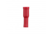 CONNECT Female Bullet 4.0mm Red Pk 100