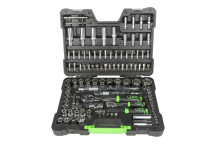 113 Piece 12-Point Socket Set - Chrome Finish