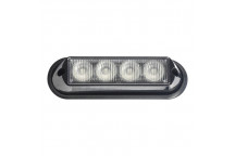 12/24v 12w Amber Led Strobe