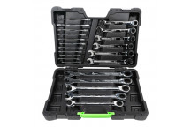 Set Of 22 Combination Ratchet Spanners