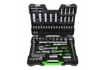108 PC Tool Case with Hexagonal Sockets Galvanized