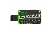 Set Of 8 Stubby Retcheting Wrenches