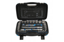 LASER Socket Set  1/2D 31pc"