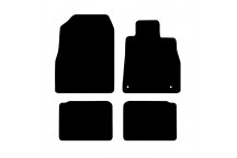 Carpet Mat Set NISSAN Micra 2017- 2 CLIPS