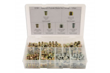 CONNECT Assorted Popular Brake Nut Fittings Box Qty 135