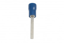 CONNECT Male Blade 2.3mm Blue Pk 100