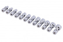 LASER Universal Joint Socket Set 1/4D 12pc"