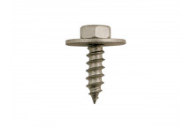 CONNECT Metal Trim Fastener Screw with Washer Pk 50