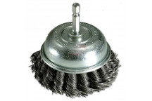 LASER Twist Knot Cup Brush with QC End - 75mm