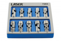 LASER Universal Joint Socket Set 3/8D  10pc"