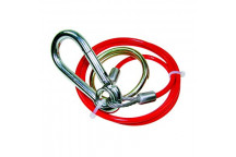 1m x 3mm Red PVC Breakaway Cable DP (1)