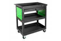TOOL TROLLEY 3 SHELVES 1 DRAWER