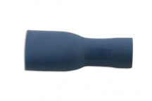 CONNECT 6.3mm Blue Fully Insulated Female Push On Terminals