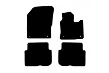 Carpet Mat Set VW TOURAN ROUND CLIP 2010-2016