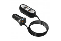 GadJet Car Rear Seat Extension Charger Type-C + 3 x USB Port