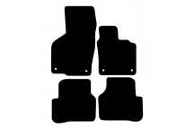 Carpet Mat Set VW PASSAT 07 ON ROUND CLIPS With: 30