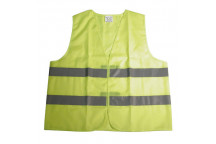 Hi-Vis Safety Vest Yellow XL (EN ISO 20471)