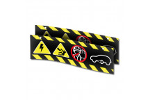 Set Of 2 High Voltage Warning Signs