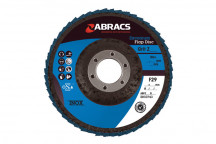 CONNECT Abracs Zirconium Flap Discs 100mm x P40 Pack 5