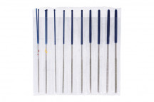 LASER Micro Round Diamond Coated File Set 12pc