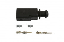 CONNECT VW Electrical Male Connector 1.5mm 2 Pin Kit 25 Piec