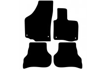 Carpet Mat Set VW GOLF PLUS 07-10 (ROUND CLIPS)
