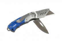 LASER Twin Blade Mechanics Knife Blue
