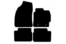Carpet Mat Set TOYOTA COROLLA (2006-2013) 4pcs 2 clips