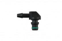 CONNECT Fuel Line Angled Quick Connector 4mm x 6mm Pk 5