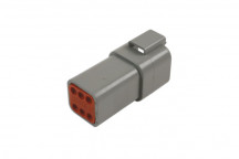 CONNECT Deutsch 6 Pin Receptacle Connector Kit - 8 Pieces