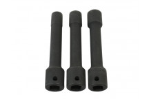 LASER Cylinder Head Bolt Socket Set 1/2D 3pc - for Toyota