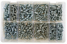 CONNECT Asst Self Tapping Pan Pozi Screws 4-10 Box Qty 700