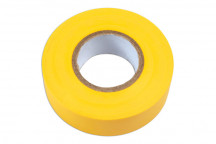 CONNECT Yellow PVC Insulation Tape 19mm x 20m Pk 1