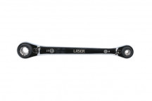 LASER Ratchet Ring Spanner 8-in-1