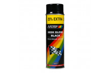 Motip Gloss Black Paint 500ml