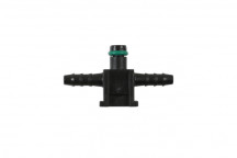 CONNECT Fuel Line T Type Quick Connector 4mm x 6mm Pk 5