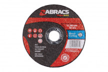 CONNECT Abracs 100mm x 3.0mm Flat Cutting Discs Box 25