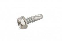 CONNECT Hex Head Self Drilling Screw No.8 x 1/2 Pk 100"