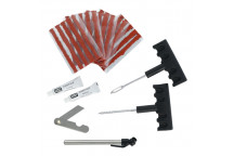 31-Piece Tyre Repair Kit Needle Reamer Strings Solution