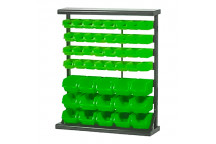 Vertical Bin Rack Storage 47 compartments