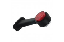 LAMP - R/H 10-30V LED Red/White 45 Deg Outline Marker Lamp &