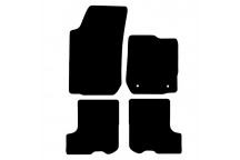 Carpet Mat Set DACIA SANDERO 2013-2020 4 PIECE + 2 CLIP