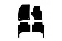 Carpet Mat Set VW TOUAREG 09-10 ROUND CLIP