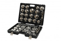 LASER Oil Filter Cup Wrench & Drain Key Kit - 58pc