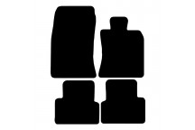 Carpet Mat Set BMW MINI CLUBMAN 2007-2014 (R55) Velcro Fixin