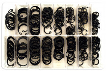 CONNECT Assorted Internal & External Metric Circlips Box Qty