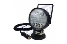 12/24V 30W LED Magnetic Work Light - 20x1.5W 1200lm Spot/ Fl
