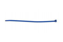 CONNECT Hellermann Cable Tie Blue 200mm x 4.6 (100)