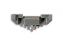 CONNECT Moulding Clip Plate Buckle (Grey) to suit Renault Pk